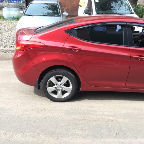 Hyundai Elantra MD пружины HD + 35 мм для коммерческой эксплуатации