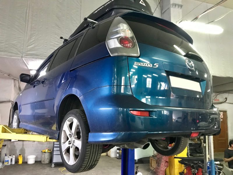 Усиленные задние пружины Mazda 5 - MZPL120341RR