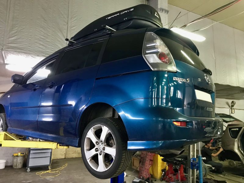 Усиленные задние пружины Mazda 5 - MZPL120341RR