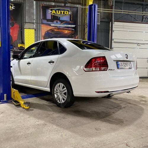 Усиленныe задние пружины Volkswagen Polo Sedan - MZPL121444RR